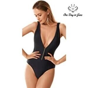Jojo Lemon Cheeky One Piece Swimsuit Size XL